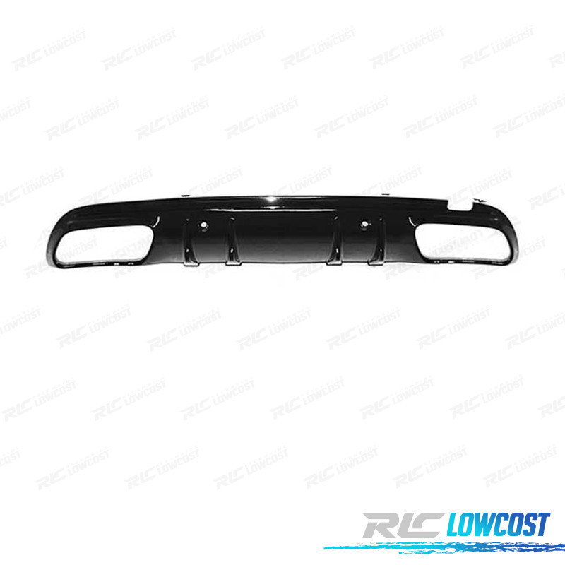 DIFUSOR PARA MERCEDES CLASSE C W205 18 21 LOOK AMG PRETO BRI