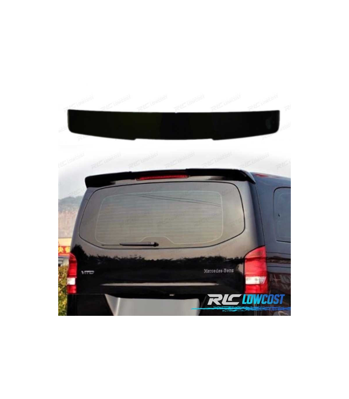 Aileron Spoiler Para Mercedes Vito W Abs